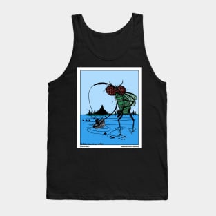 Fly Fishing Funny Fisherman Novelty Gift Tank Top